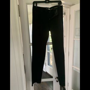 Black “true straight” Gap slacks